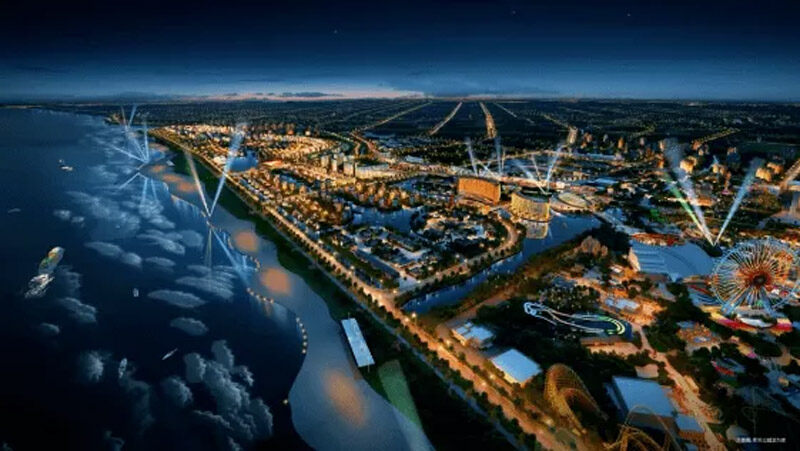 三棵樹(shù)防水助力浙江 · 杭州灣融創(chuàng)文旅城